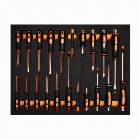 Dulap scule profesional atelier 7 sertare echipat 258 piese (KD1067) [7]