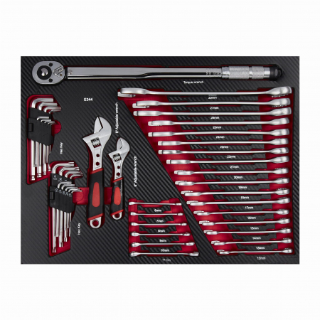 Dulap scule profesional atelier 7 sertare  echipat 299 piese (KD1068) [3]