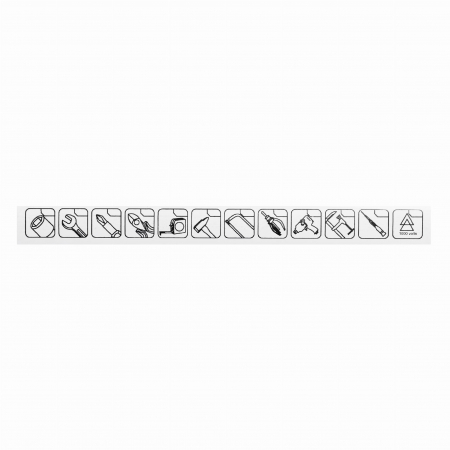 Dulap scule profesional atelier 7 sertare  echipat 299 piese (KD1068) [9]