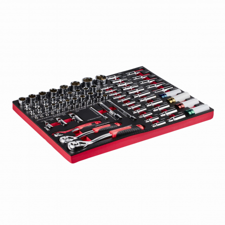 Dulap scule profesional atelier 7 sertare  echipat 299 piese (KD1068) [13]