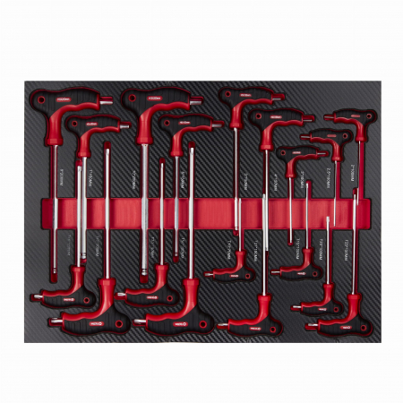 Dulap scule profesional atelier 7 sertare  echipat 299 piese (KD1068) [11]