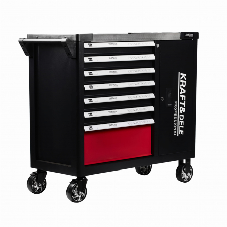 Dulap scule profesional atelier 7 sertare  echipat 299 piese (KD1068) [8]