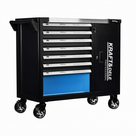 Dulap scule profesional atelier 7 sertare, echipat 309 piese (KD1069) [9]