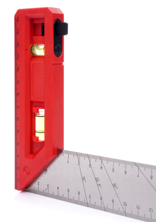 Echer cu nivela optica, 300-603mm, (KD10727) [7]