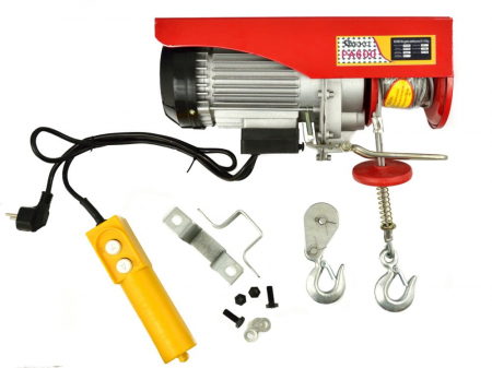 Scripete - Electropalan troliu electric macara 300 600kg 1200W (G01088)