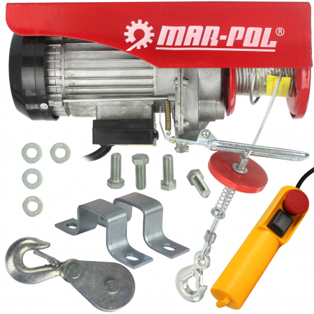 Scripete - Electropalan troliu electric macara 600kg 1200W (M80790)