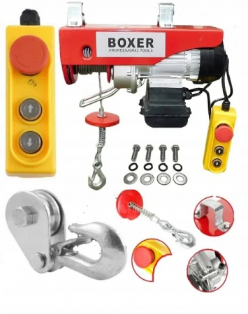 Ancorare si ridicare - Electropalan troliu electric macara 800kg 2700W (BX-563)