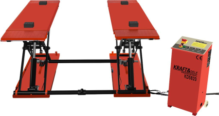 Elevator foarfeca mobil pentru vulcanizare 3T Tone 230V trifazic trifazat (KD5820) [1]