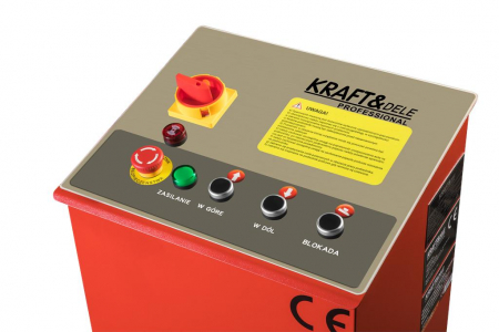 Elevator foarfeca mobil pentru vulcanizare 3T Tone 400V trifazic trifazat (KD5821) [11]