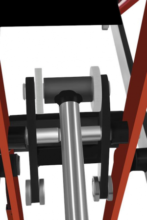 Elevator foarfeca mobil pentru vulcanizare 3T Tone 400V trifazic trifazat (KD5821) [3]