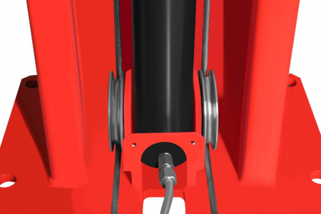 Elevator hidraulic auto 2 coloane 4T 400V 380V trifazic trifazat (KD5810) [17]