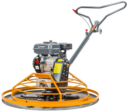 Altele - Elicopter slefuitor beton motor benzina 4 timpi 7CP diametru 100cm cu 4 lame si placa finisare PM1292 (PM-ZDB-100M)