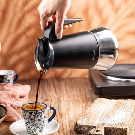 Espressor moka 12 cesti din otel inoxidabil  (KB-7847) [13]