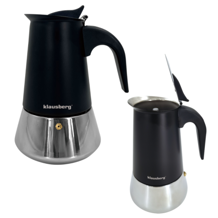 Espressor moka  4 cesti din otel inoxidabil (KB-7844) [4]