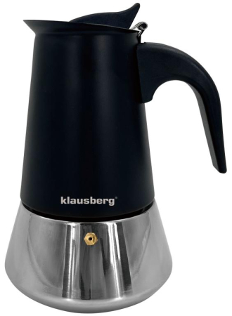 Espressoare moka - Espressor moka  4 cesti din otel inoxidabil (KB-7844)