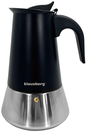 Espressoare moka - Espressor moka 6 cesti din otel inoxidabil (KB-7845)