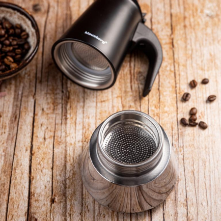 Espressor moka 6 cesti din otel inoxidabil (KB-7845) [10]