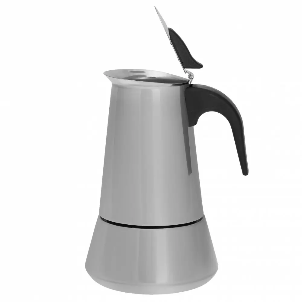 Espressoare moka - Espressor moka din otel inoxidabil, capacitate 6 cesti (KH-1045)