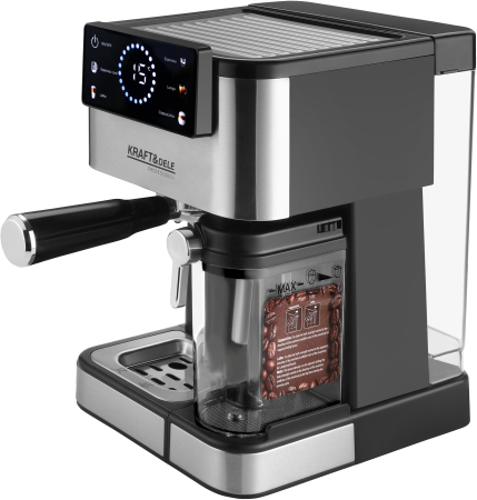 Espressor manual 1500W 20 bar cu PID afisaj LCD si spumare lapte (KD4292) [8]