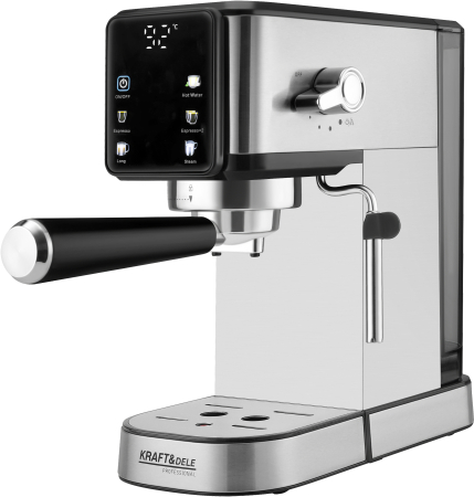 Espressor manual 20 bar 1500W cu panou tactil si afisaj LED pentru espresso cappuccino si latte (KD4290) [1]