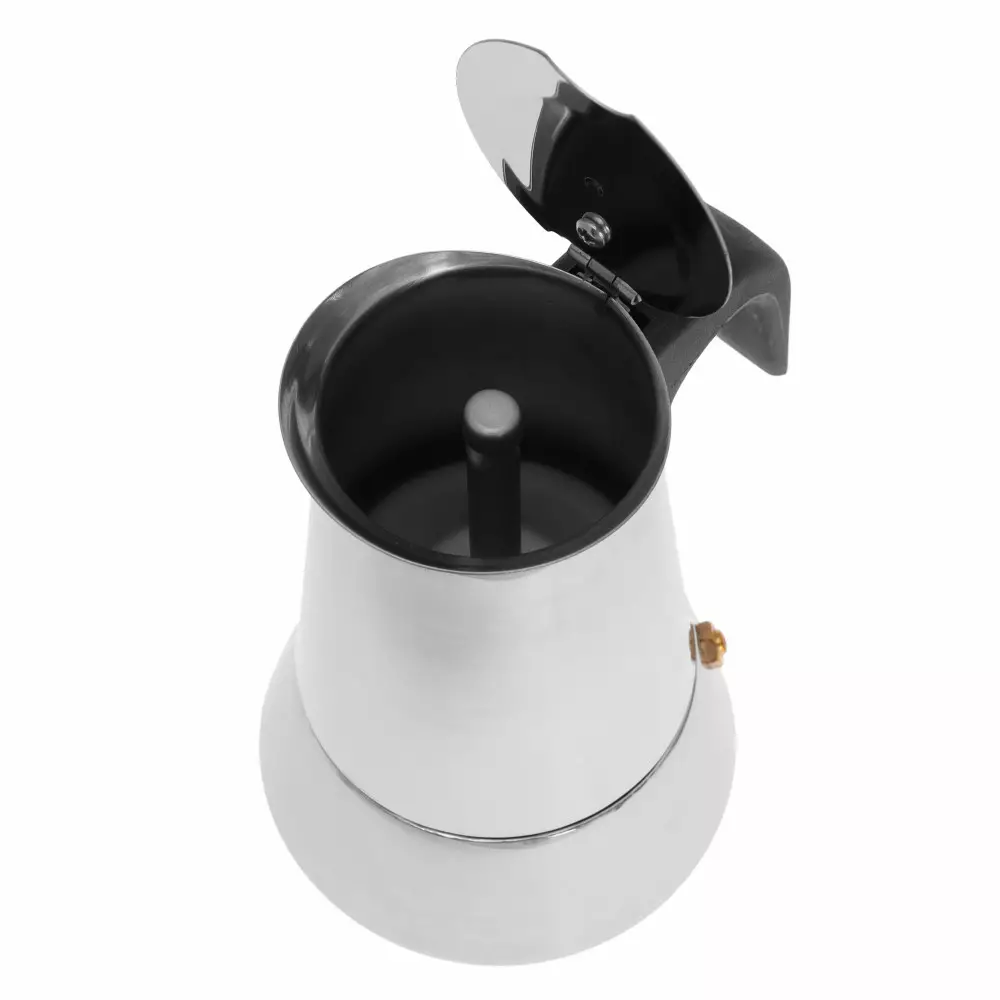 Espressor moka din otel inoxidabil, capacitate 4 cani (KH-1044) [3]