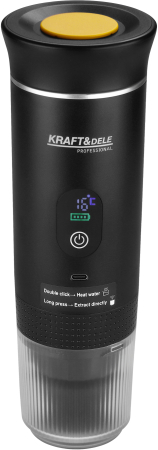 Espressor portabil 3in1 20bar 125W afisaj LED USB pentru cafea macinata si capsule (KD4285) [2]