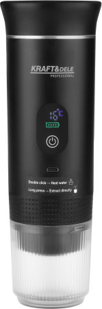 Espressor portabil 3in1 20bar 125W afisaj LED USB pentru cafea macinata si capsule (KD4285) [6]