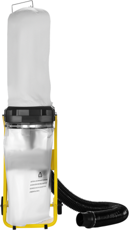 Extractor exhaustor de rumegus praf 600W 75L furtun 2m (KD5171) [2]