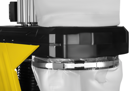 Extractor exhaustor de rumegus praf 600W 75L furtun 2m (KD5171) [4]