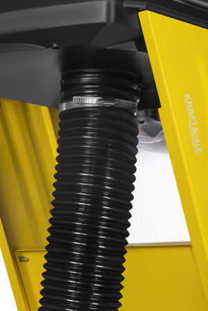 Extractor exhaustor de rumegus praf 600W 75L furtun 2m (KD5171) [6]