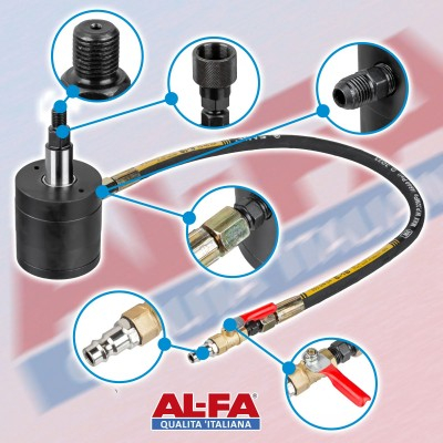 Extractor pneumatic pentru injectoare cu adaptoare 24 piese 10 bar (AL02654) [11]