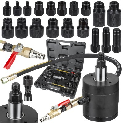 Extras injector supape - Extractor pneumatic pentru injectoare cu adaptoare 24 piese 10 bar (AL02654)