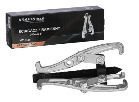 Produse noi (necategorizate) - Extractor presa rulmenti 200mm cu filet 3 brate (KD10118)