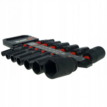 Set trusa chei tubulare impact lungi 1/2 13 piese 10-32mm intarite, pistol impact (13301) [2]