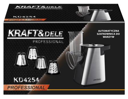 Feliator electric de legume 250 W pentru feliere, razuire si maruntire (KD4254) [14]