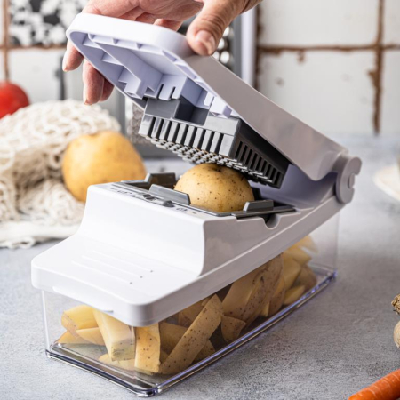 Feliator si razatoare manuala pentru legume cu accesorii interschimbabile (KH-1873) [32]