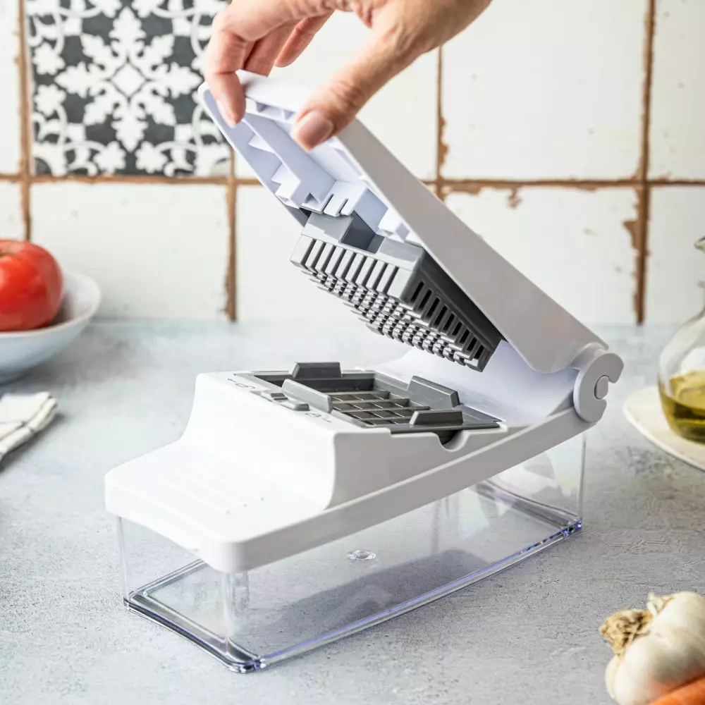 Feliator si razatoare manuala pentru legume cu accesorii interschimbabile (KH-1873) [4]