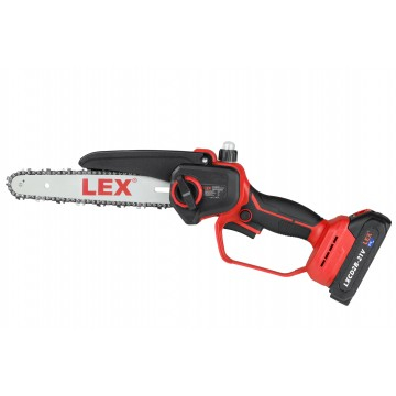 Ferastrau cu lant cu acumulator pentru crengi 21v 2ah ghidaj 8 inch 20cm cu accesorii si valiza (LXCD2B-21V) [5]