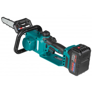 Ferastrau cu lant pe acumulator 12" 21V 4.0Ah, 2 acumulatori, 2 sine, 2 lanturi (ALCRH-21BL) [14]
