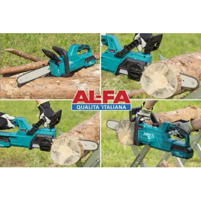 Ferastrau cu lant pe acumulator 12" 36V 4.0Ah, sina 30 cm (ALCCS12-36V) [13]