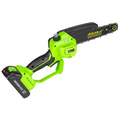 Ferastrau cu lant pe acumulator 21V 3.0Ah pentru crengi, sina 8" 20 cm (ASCD2B-21V) [12]