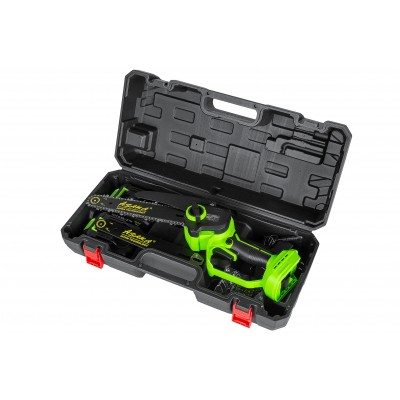 Ferastrau cu lant pe acumulator 21V 3.0Ah pentru crengi, sina 8" 20 cm (ASCD2B-21V) [11]