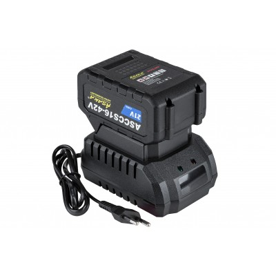Ferastrau cu lant pe acumulator Asaka 16" 42V, include 2 acumulatori, 2 lanturi, 2 sine (ASCCS16-42V) [8]