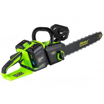 Ferastrau cu lant pe acumulator Asaka 16" 42V, include 2 acumulatori, 2 lanturi, 2 sine (ASCCS16-42V) [10]