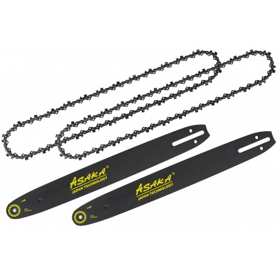Ferastrau cu lant pe acumulator Asaka 16" 42V, include 2 acumulatori, 2 lanturi, 2 sine (ASCCS16-42V) [3]