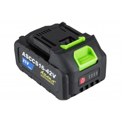 Ferastrau cu lant pe acumulator Asaka 16" 42V, include 2 acumulatori, 2 lanturi, 2 sine (ASCCS16-42V) [7]