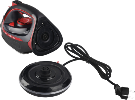 Fier de calcat fara fir 2600W, talpa ceramica, rezervor 450 ml, functie abur vertical (KD4320) [3]