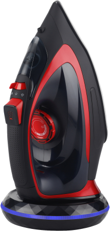Altele - Fier de calcat fara fir 2600W, talpa ceramica, rezervor 450 ml, functie abur vertical (KD4320)