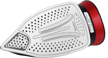 Fier de calcat fara fir 2600W, talpa ceramica, rezervor 450 ml, functie abur vertical (KD4320) [13]