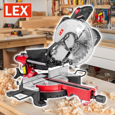 Fierastrau circular cu mitra si laser pentru lemn 1800 W (LXCM-255i) [1]